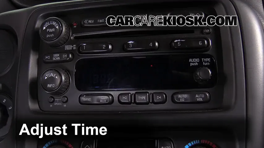 2007 Chevrolet Trailblazer SS 6.0L V8 Clock